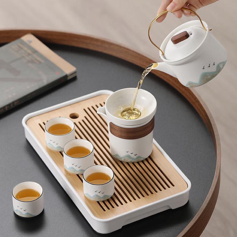 Naijiang 2024 Ceramic Kung Fu Tea Set