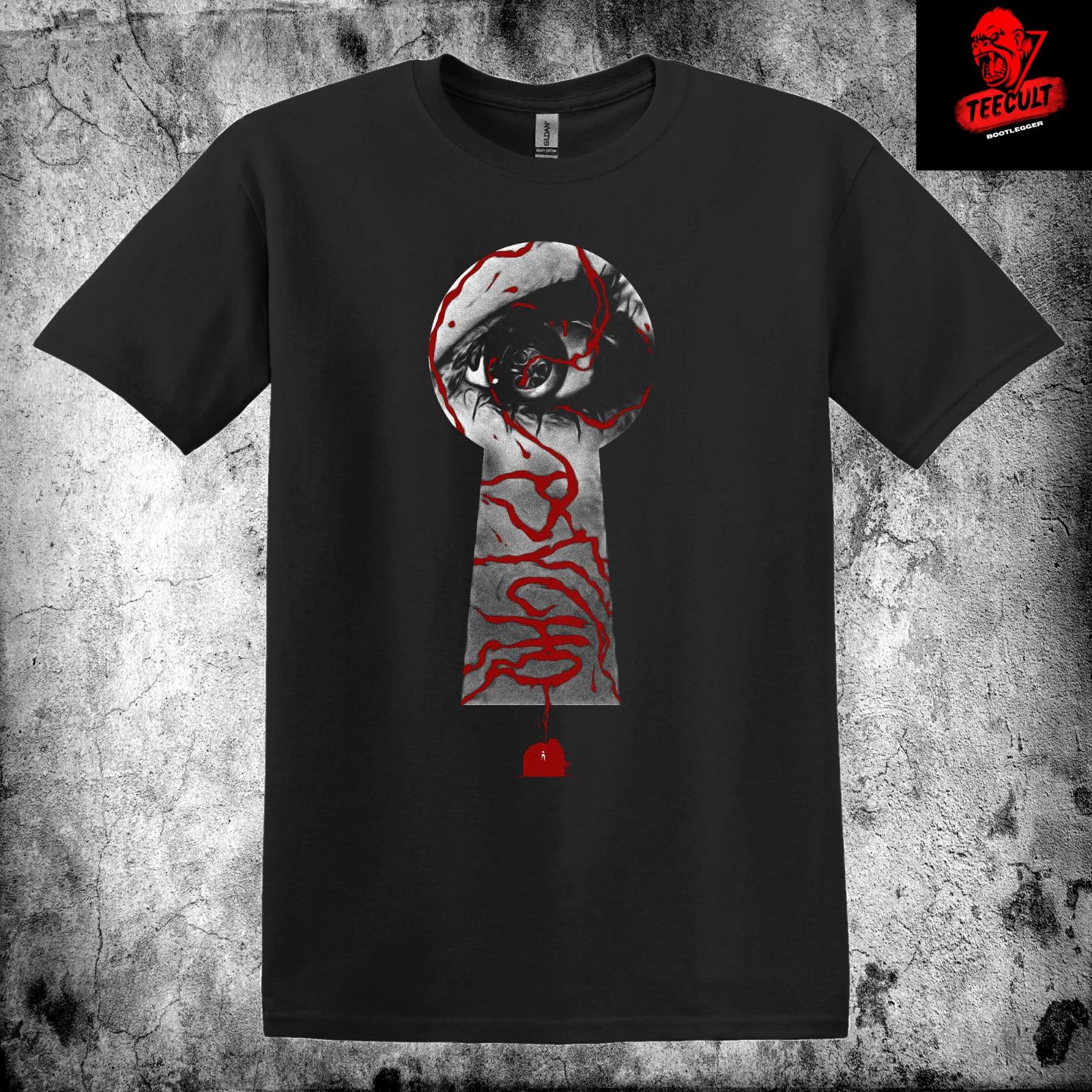 Men s and Women s T-shirts Alfred Hitchcock s Psycho (1960) Retro Cult Horror Movie Unisex XXXXL