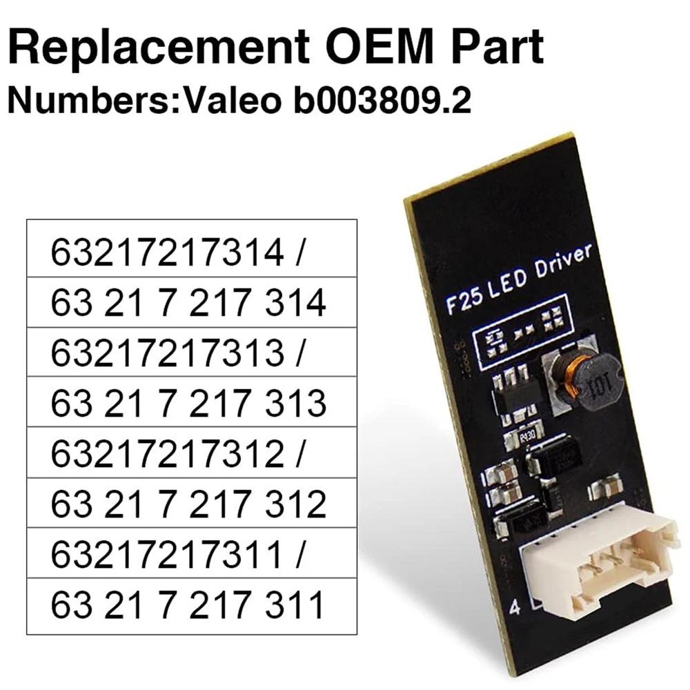 1/4/10 Pack For BMW X3 F25 2011 to 2015 Rear LED Tail Light Driver B003809.2 Plug and Play Tail Light Repair Replacement Parts