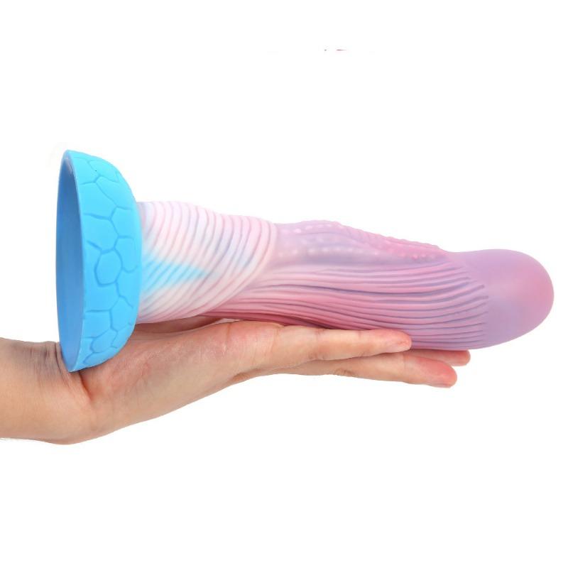 Silicone Anal Plug Soft Dildo Anal Dilator Female Masturbator Adult Sex Toy Big Dick Realistic Penis Strap On Cock