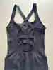 Quick-Dry Seamless Sleeveless Yoga Jumpsuit