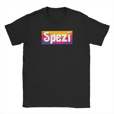 Paulaner Spezi T-shirt för män Bomull Rolig T-shirt Rund hals T-shirt Kortärmad Kläder Tryck