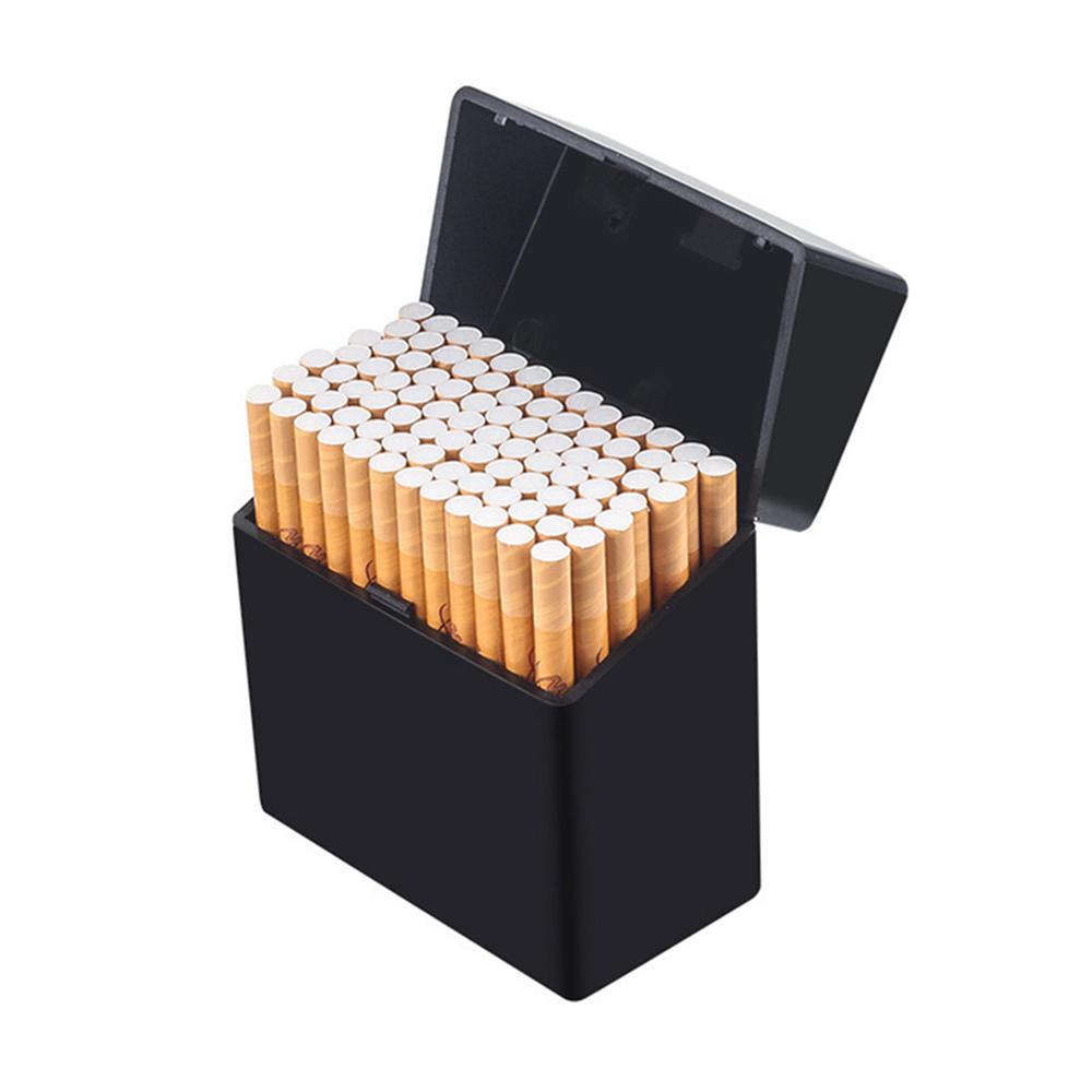 1pc Cigarette Case Pressure Proof Waterproof Hard Shell Protection Outer Button Cigarette Case Convenient Cigarette Case