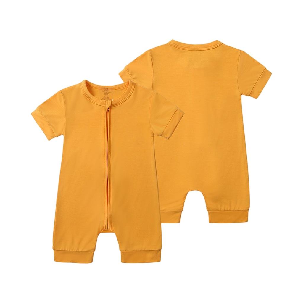 Newborn Summer Romper - Short Sleeve Baby Onesie