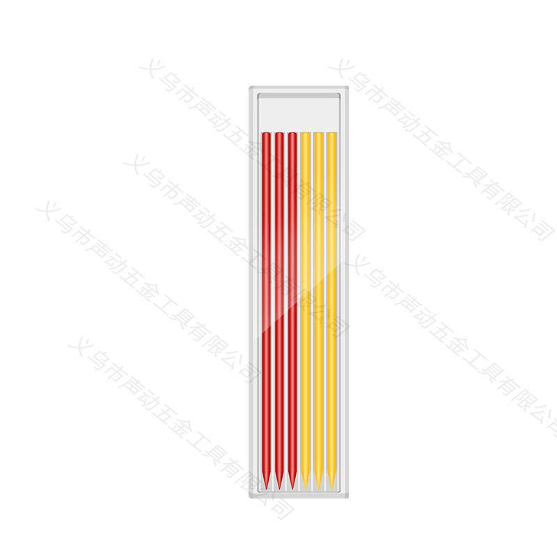 Em estoque: Lápis de Grafite Exclusivo de Metal com Ponta Longa de 2,8 mm para Furos Profundos em Marcenaria & Engenharia para Marcação & Posicionamento