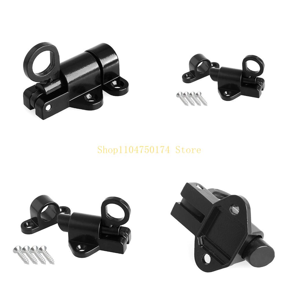 Черные оконные ворота, защитное кольцо для открывания, пружинный засов для двери, алюминиевый защелка, лидер продаж