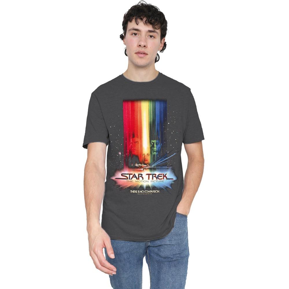 Star Trek Motion Picture Poster T-Shirt S-3XL Charcoal L