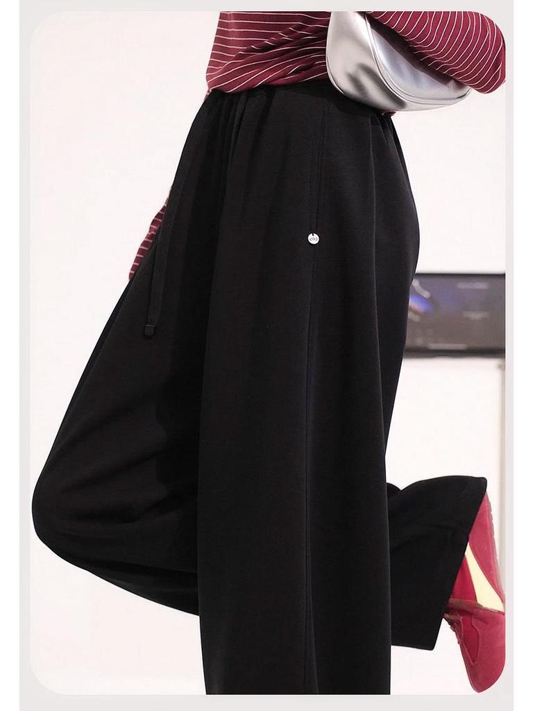 Girls' Wide-Leg Pants: Spring & Autumn Casual for Teens & Big Kids