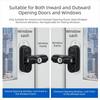 With Key Security Restrictor Lock Zinc Alloy Safety Locks Lock Buckle T-Lock  Home Security