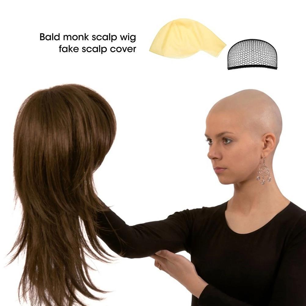 

Латексные лысые шапки, парик, толстая лысая шапка для косплея, маскарадный костюм для детей и взрослых Adult Single+Hair Network