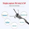 Flexible Drain Clog Remover with Four-Claw Grabber