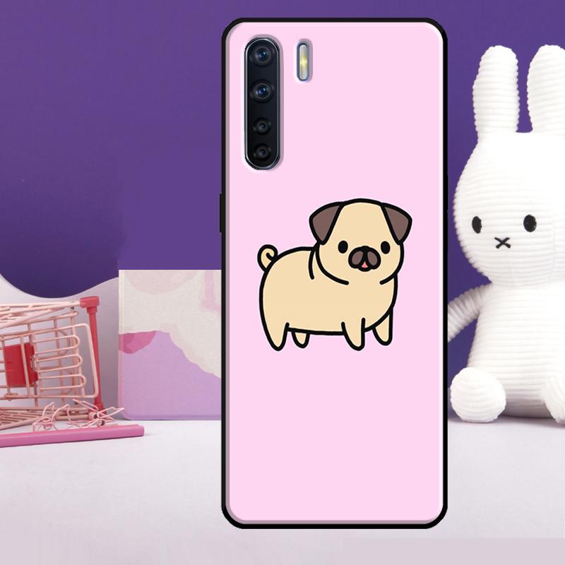 

Funny Pug Dog Case For Oppo A60 A80 A40 A77 A57 A17 A74 A54 A94 A78 A98 A18 A38 A58 A96 A76 A16 A15 A5 Pro OPPO A96 4G