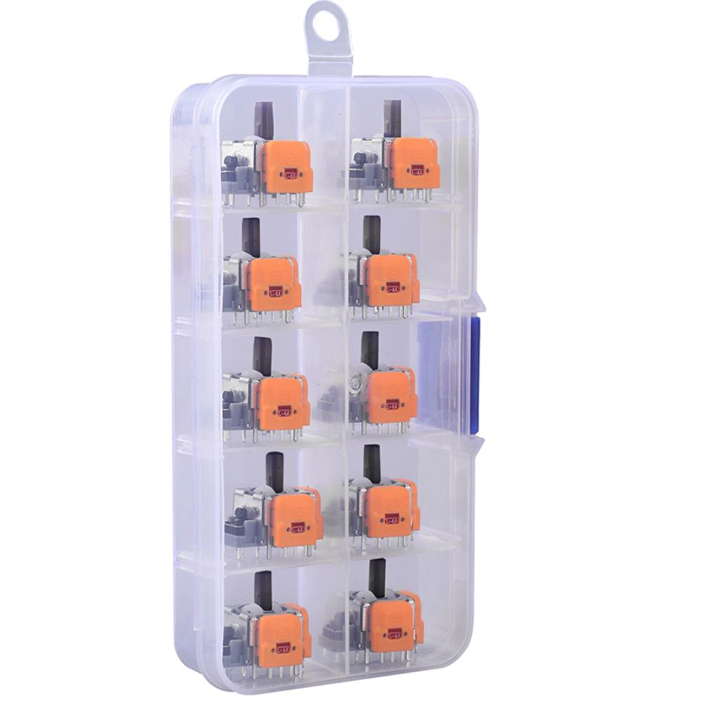 10Pcs 3D Hall Effect Joystick Adjustable No Drifting Thumbsticks Module Repair Parts Game Machine Hand Switch for XBox/PS4/PS5