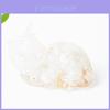 Resin Art Cat Figurine With Crystals For Home Office Decor Gift For Friends And Family