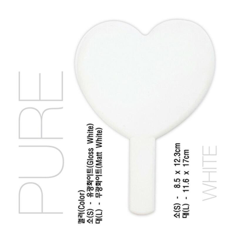 Schöner Herz-Prinzessin Handspiegel (Groß)