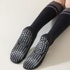 Color Matching Yoga Calf Socks Professional Non-Slip Pilates Pressure Sports Socks Children'S Fitness Dance Stockings