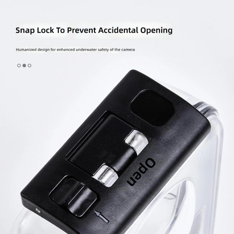 Transparent Case For 360 Waterproof Case Diving 45m Protective Panoramic Sports Camera Antifall Invisible Protector