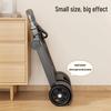 Foldable Two-Wheel Handcart for Groceries and Luggage