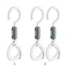 1/2 Stück Mommy Bag Haken Baby Kinderwagen Haken Clips 360 Grad Drehbar Haken Praktisches Kinderwagen Zubehör für Mama
