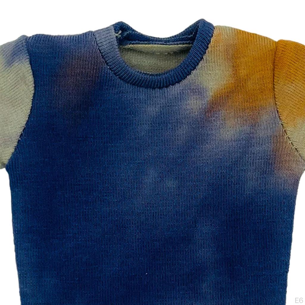 1/6 Female Action Figures T -shirt -costume Decoration Comfortable, Portable, Miniature Clothing,