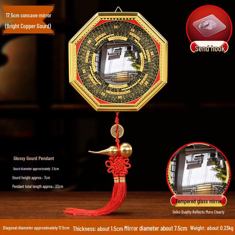 Wypukłe lustro Bagua Tai Chi do dekoracji domu i sklepu