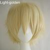 Orion Men Women Multi-Color Short Straight Hairpiece Full Wig for Anime Party Cosplay