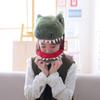 Lustiger Kreativer Kopfschmuck Kinder Frauen Männer Profis Hut Cosplay Kappe Dinosaurier Kopf Hut Plüschhut