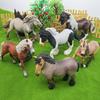 Childrens Pvc Horse Figurine Set With Authentic Design For Educational Play