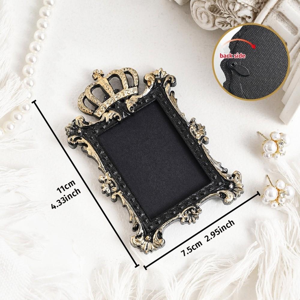 

Resin Mini Photo Frames Hanging Memory Display Frames Antique Look Decorative Frames Gifts Style 1