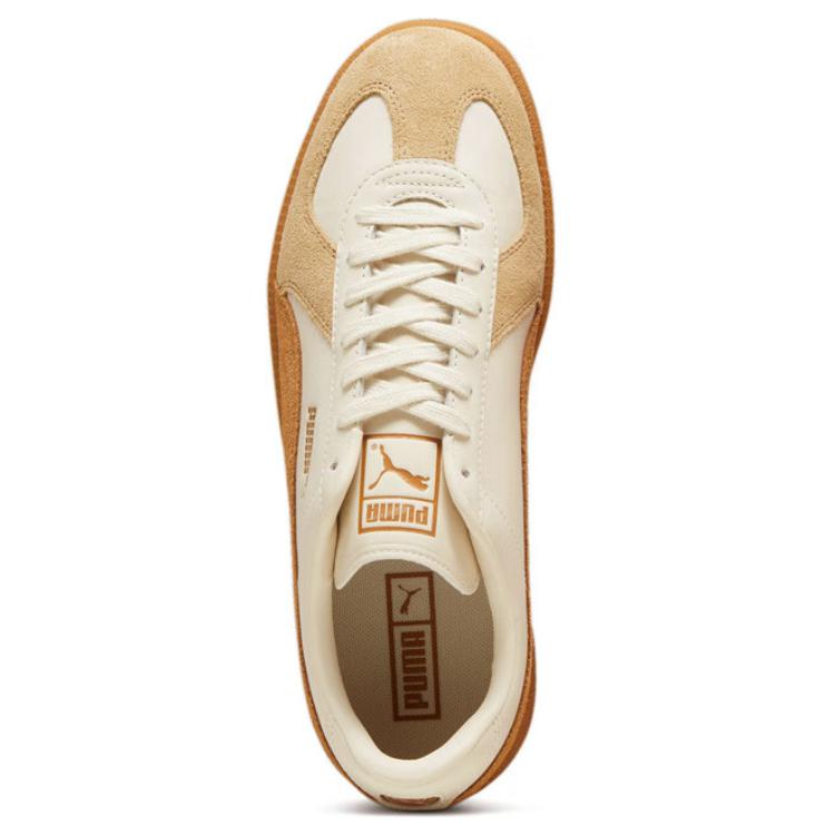 Puma Army Trainer Retro Casual Soft Comfortable Non-Slip Lightweight Low-Top Sneakers Unisex Sneakers White 386607-16