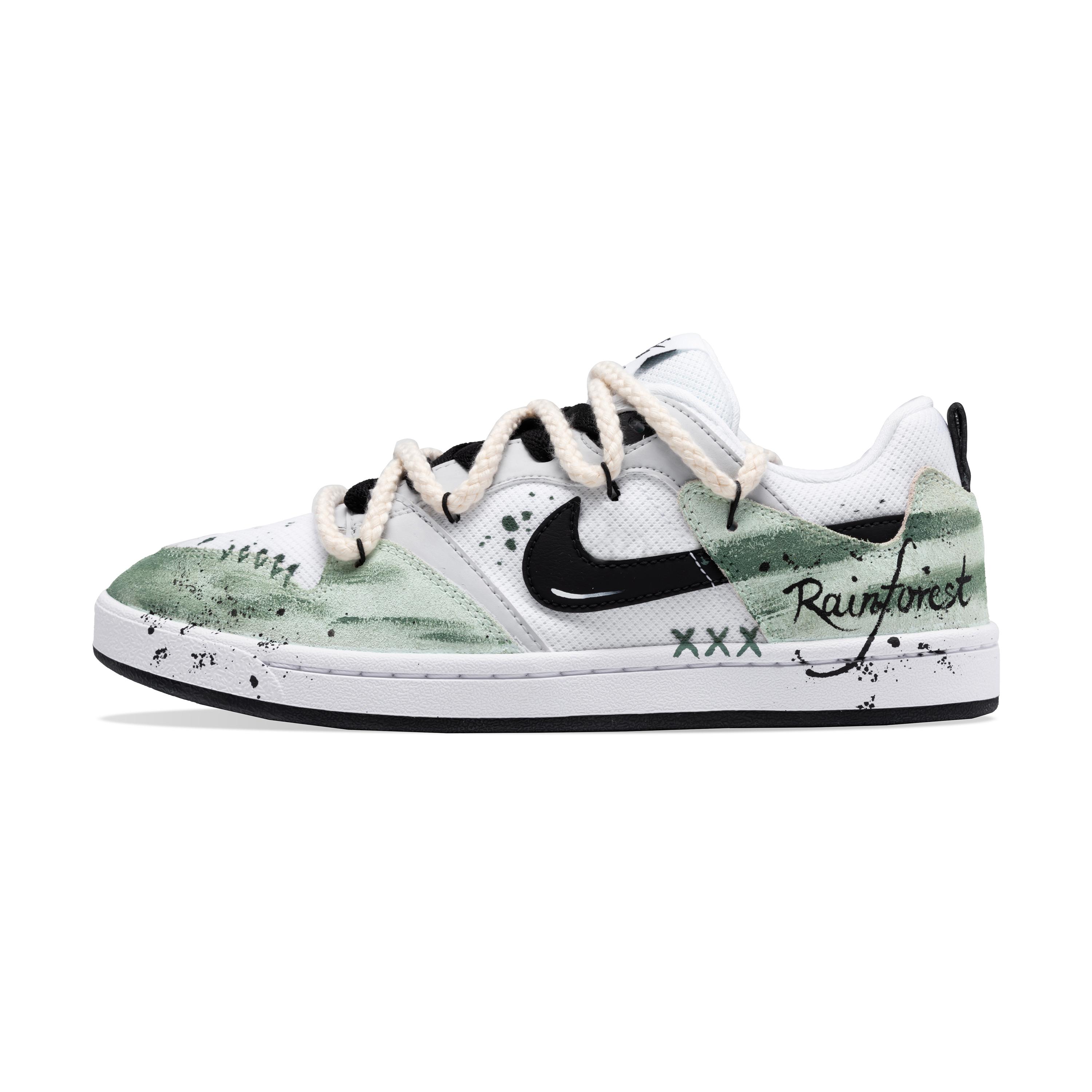 

Nike SB Alleyoop Matcha Journal Slip Resistant, Abrasion Resistant, Lightweight Low top Skateboard Shoes Men s CJ0882-100(Team420-) 38.5