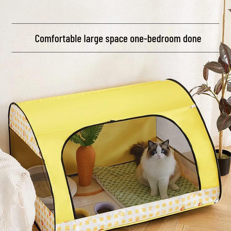 Four Seasons Cat Maternity Tent: Semi-Enclosed Nest for Expectant Cats