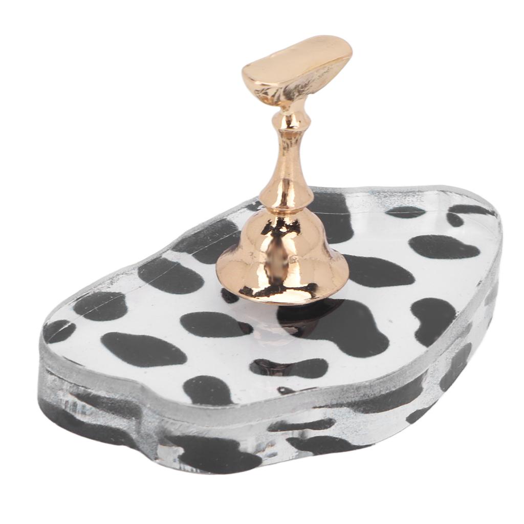 Acrylic Nail Art Display Stand Portable Home Salon Practice Nail Tip Holder for Novice Nail Artist