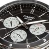 CASIO Standard Quartz Men's Watch MTP-1374D-1A3V Multi-Axis 24-Hour Display Black