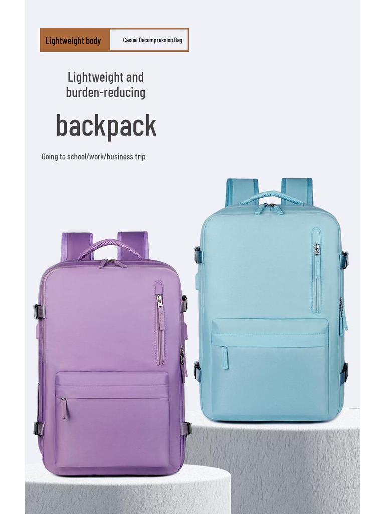 Customizable Men's Backpack: Large-Capacity Travel Bag, Business Laptop Bag, Portable Student Luggage