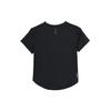 Under Armour Launch Elite Comfortable Fashionable Fitting Versatile Short Sleeve Breathable Regular T-Shirt Women Tops Black 1389564-001