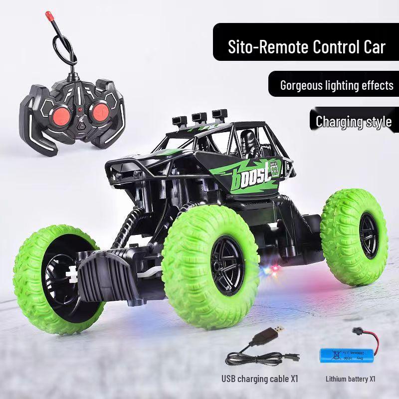 Children's Remote Control Off-road Electric Car Toy - High-Speed Climbing Vehicle
