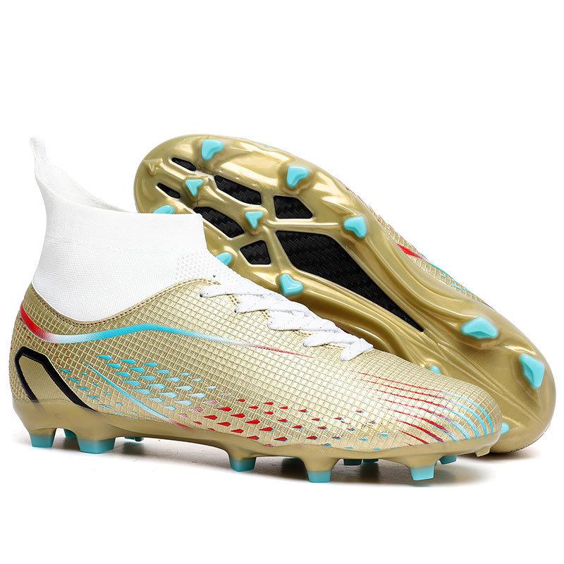 

Football shoes Men s broken nails Student artificial grass AG spikes Competition training sneakers 33