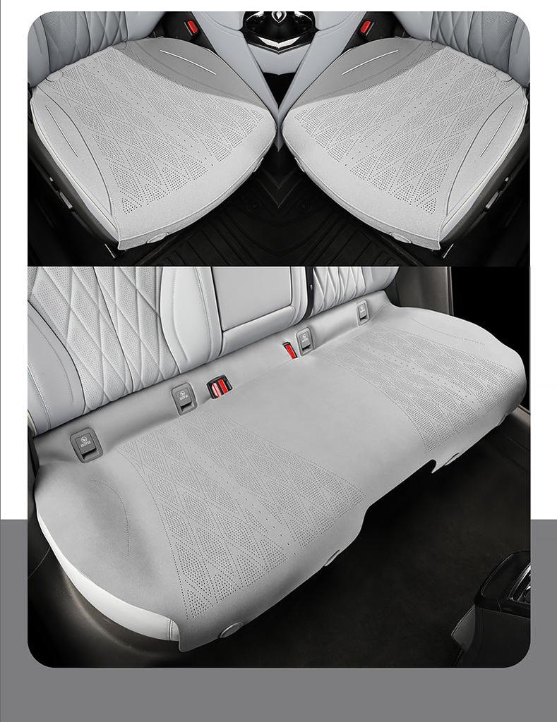 BYD Seal Aviation-Grade Suede Car Seat Cushion Set, 3-Piece Front Seat Cover
