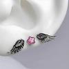 Lightweight Comfortable Star Angel Wing Studs Earrings Stylish Ear Accessories for Daily Wear Travel and Gifting
