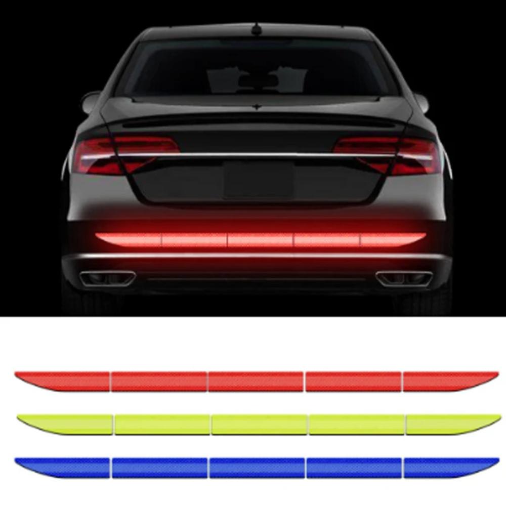 Car Reflectante Reflector Sticker Large Strip Car Body Trunk Exterior Auto Accessories Reflective Tape Reflex Exterior Warning