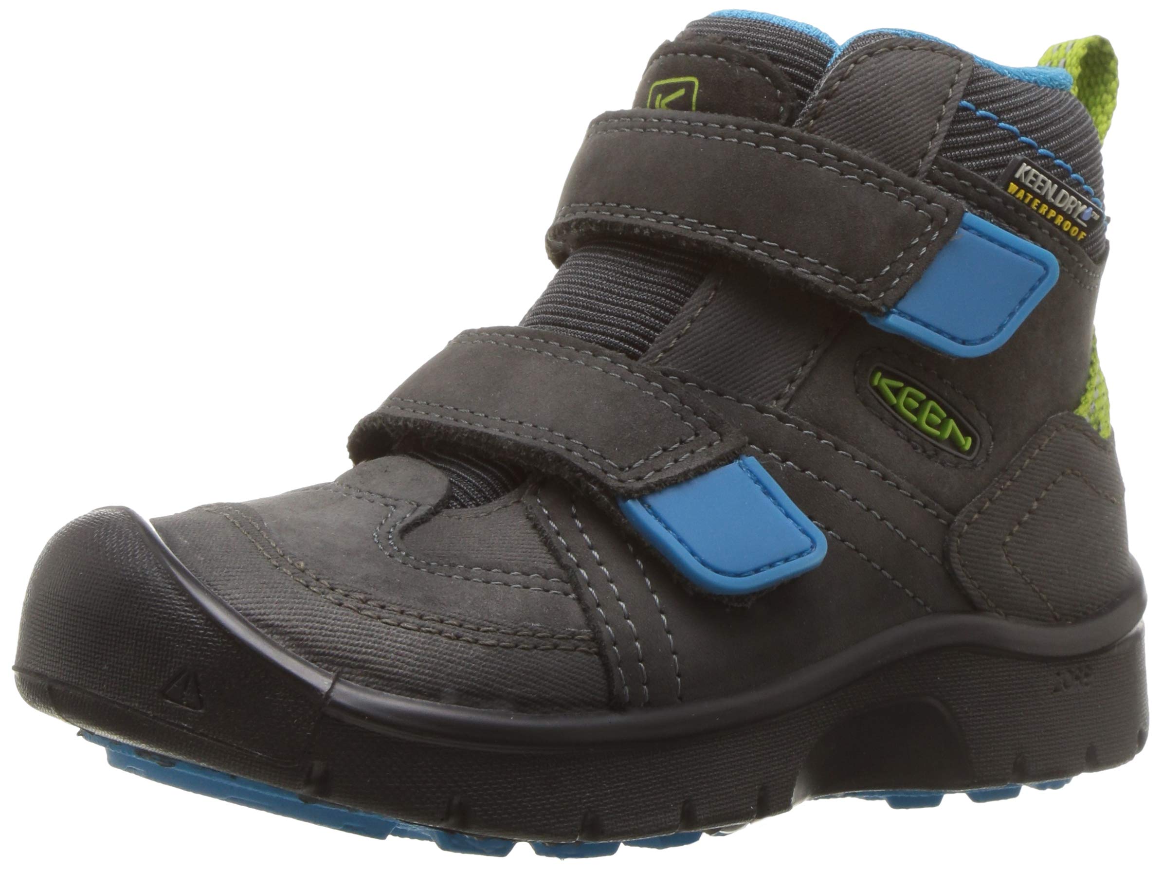 

KEEN HIKEPORT MID STRAP WP (старая модель) кроссовки, водонепроницаемые, легкие, для школы, для мальчиков и девочек, МАГНИТ/ЗЕЛЕНЬ, размер 17см