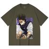 230 Gsm 100% Katoen Jujutsu Kaisen V29 Choso Print Unisex Zwaar Katoen T-shirt