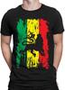 Flag Rasta Flag Unisexs Summer Cotton Oneck Short Sleeve T Shirt