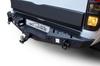 Reinforced Rear Bumper Dakar Black, for Sensor, with Backlight for Ford Ranger 2011-2022