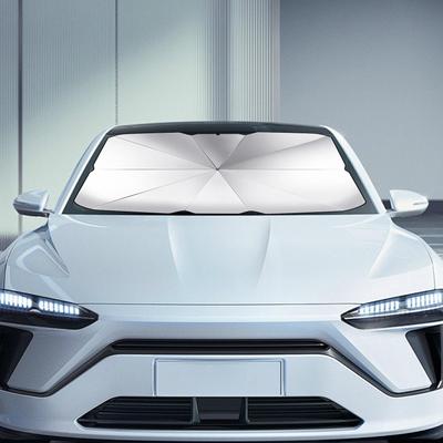 Windshield Sun Shade Umbrella Umbrella Sun Visor For Car Windshield Folding Quick-Install Heat Blocker For RV Caravan Truck Road