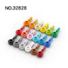 20 Stück MOC Teile 32828 Platte Rund 1 x 1 mit Stange 1L Kompatible Bausteine DIY Zusammenbau Bausteine Partikel Kind Puzzle Spielzeug Geschenk