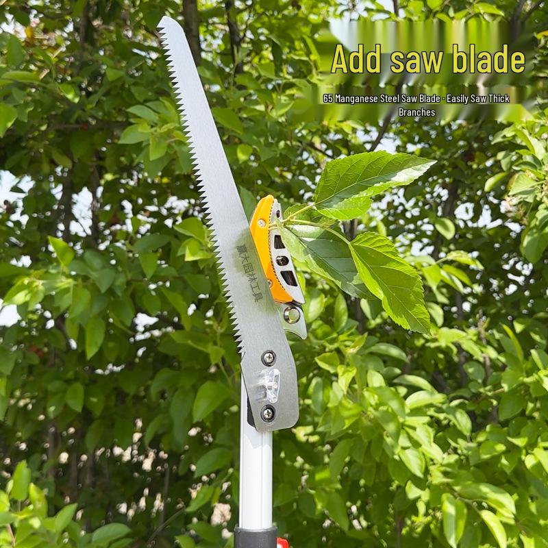 High-Altitude Telescopic Fruit Picking and Pruning Shears for Loquats, Lychees, and Longans