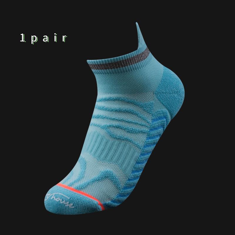 Size 35-39 Ladies' Short Breathable Non-Slip Deodorant Summer Professional Running Sports Socks