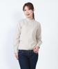 Seven Uniform GH7021-6 Beige SS Long Sleeve Stand Collar Shirt, Oxford Clothes, Restaurant Uniform